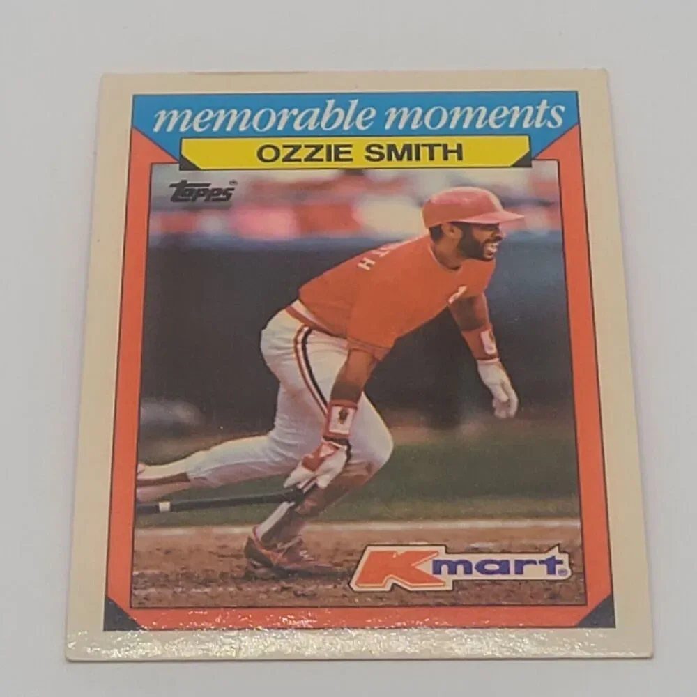 1988 Topps Kmart Memorable Moments - #28 Ozzie Smith